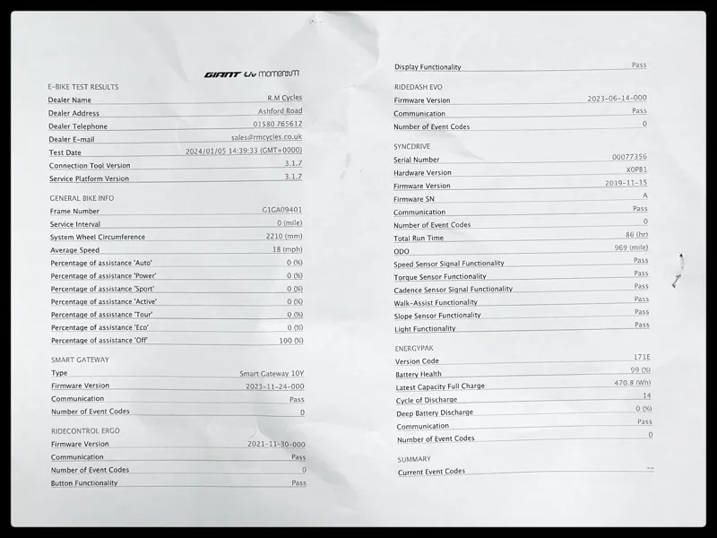 Thrive E+ EX Pro 25km/h X-Small Echeveria 2021-10